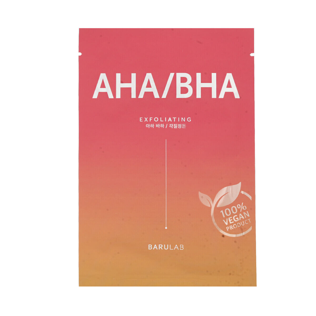 Barulab AHA/BHA Exfoliating Face Mask exfoliační maska 23 g unisex