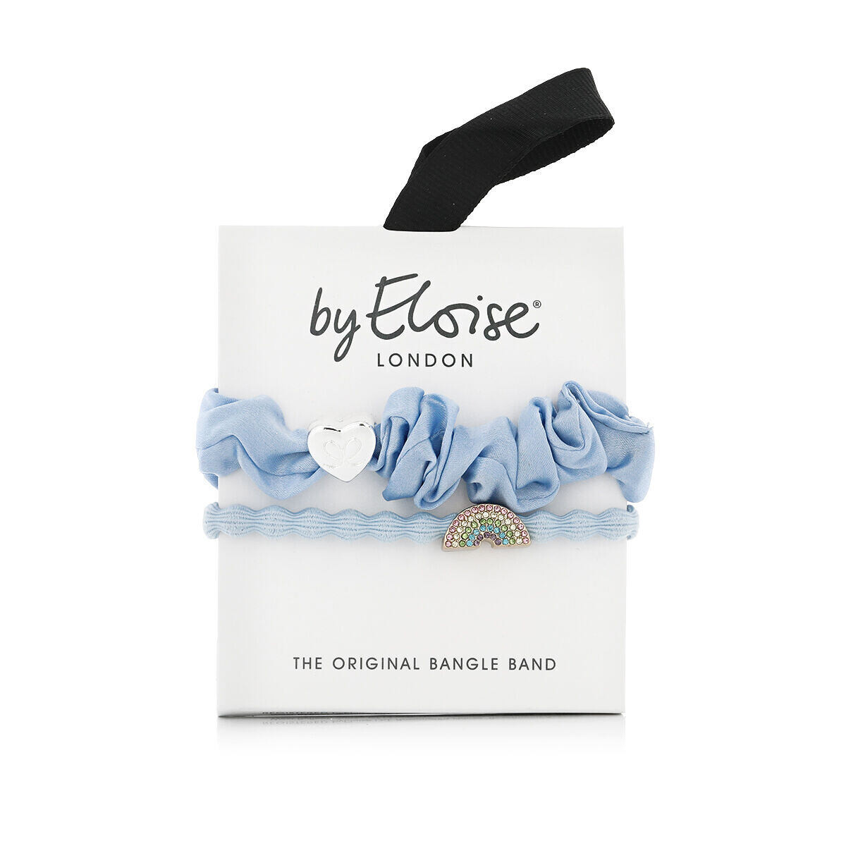 By Eloise London Bangle Set Blue Skies gumička do vlasů pro ženy