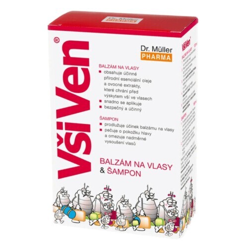 Všiven balzám na vlasy a šamp.120+150ml Dr.Müller