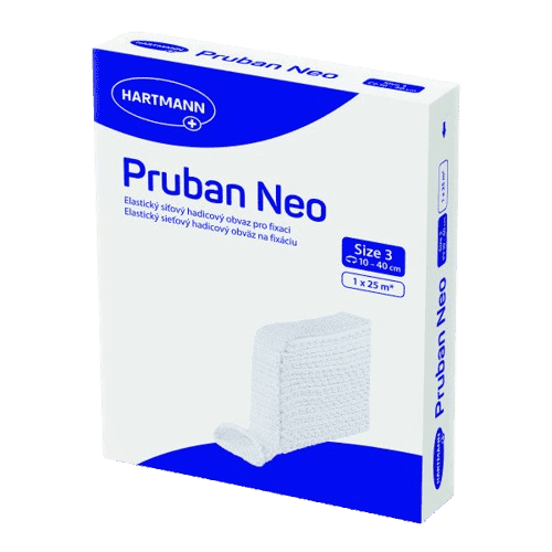 Pruban Neo elastický hadicový obvaz č.3 25m 10-40cm - II. jakost