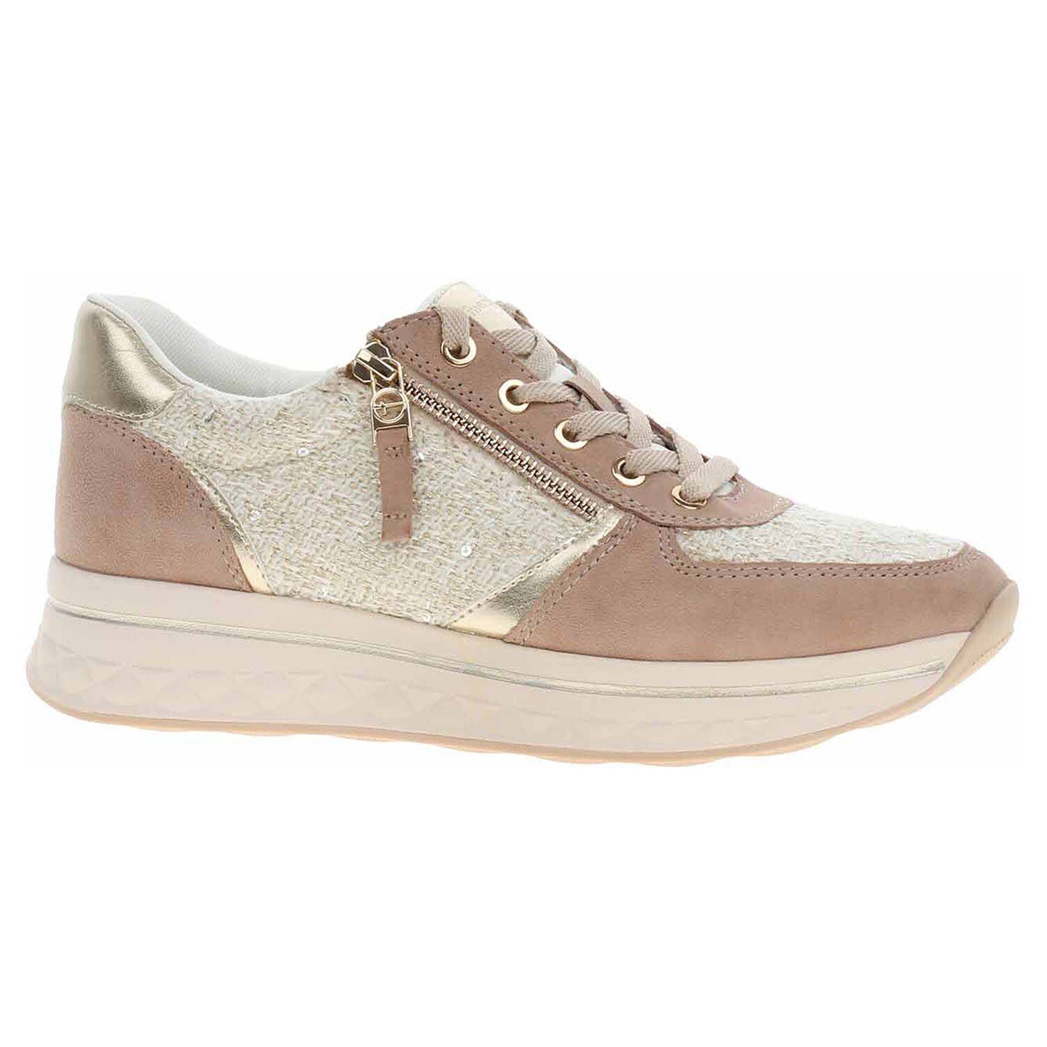 Ecco Dámská obuv Tamaris 8-83722-44 beige-gold 23201927
