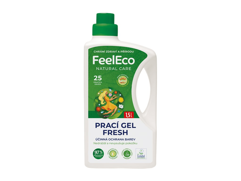 FeelEco Prací gel Fresh 1,5 l, 25 PD