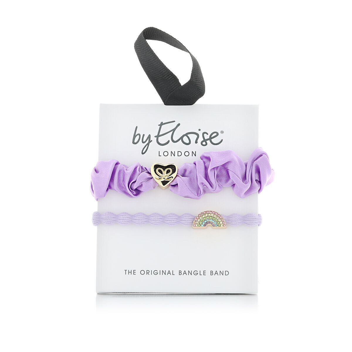By Eloise London Bangle Set Lavender Skies gumička do vlasů pro ženy