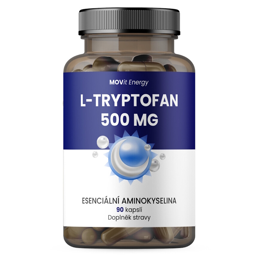 MOVIT L-Tryptofan 500 mg 90 kapslí