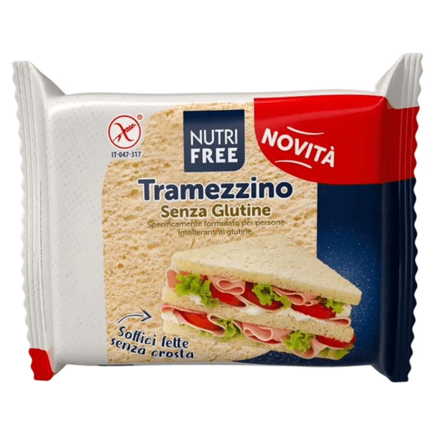 NUTRIFREE Tramezzino chléb bez kůrky 160 g