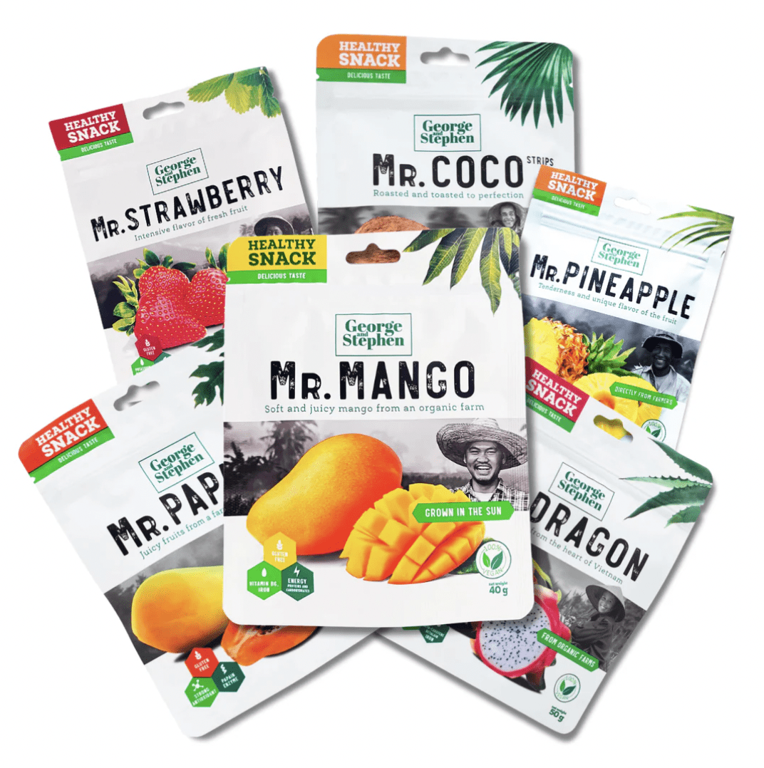 Degustační sada exotického sušeného ovoce 6 ks