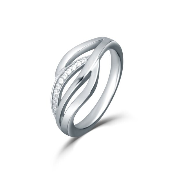 Prsten se syntetickými kameny 126-635-7259 57