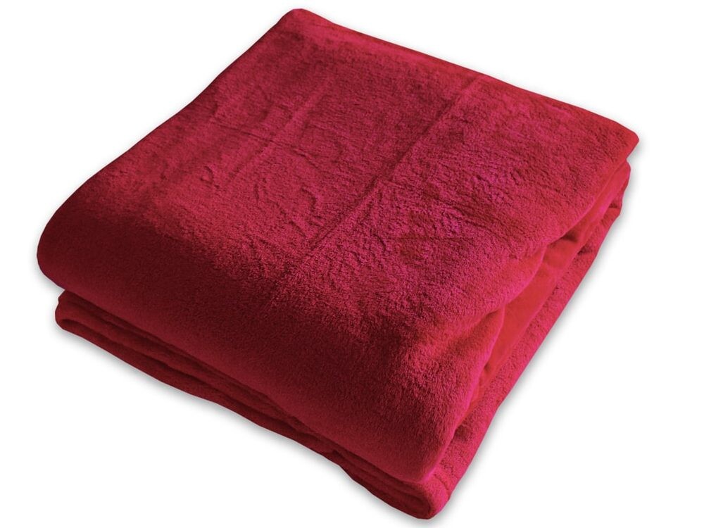 Homeville deka mikroplyš vínová - 220x200 cm