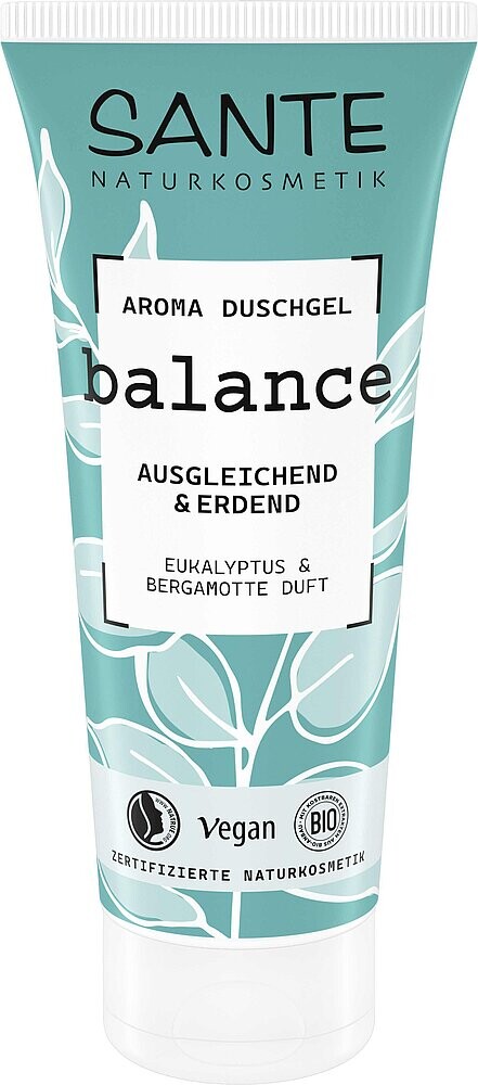 Sante BALANCE AROMA sprchový gel BIO Eukalyptus a Bergamot 200ml