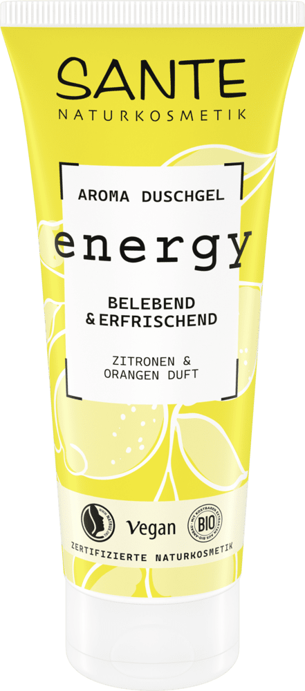Sante ENERGY AROMA sprchový gel s BIO citrónem a dulou 200ml