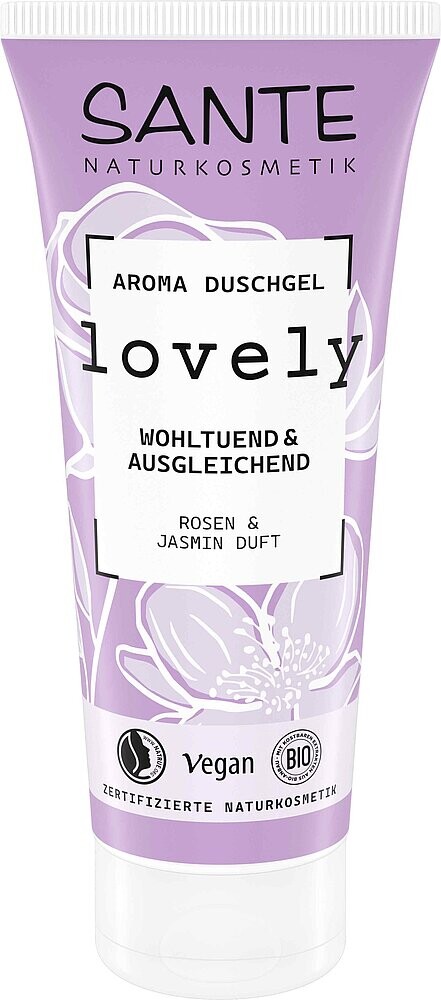 Sante LOVELY Aroma sprchový gel růže a jasmín 200ml