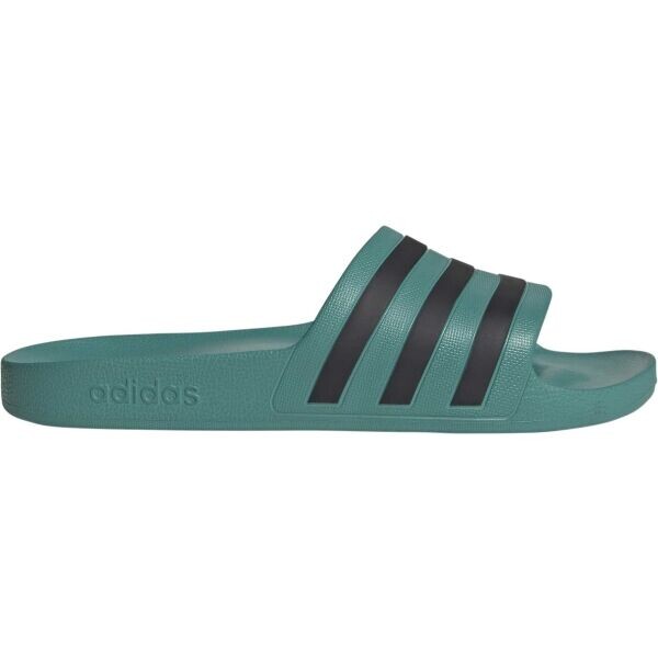 adidas ADILETTE AQUA Unisex pantofle, tmavě zelená, velikost 39