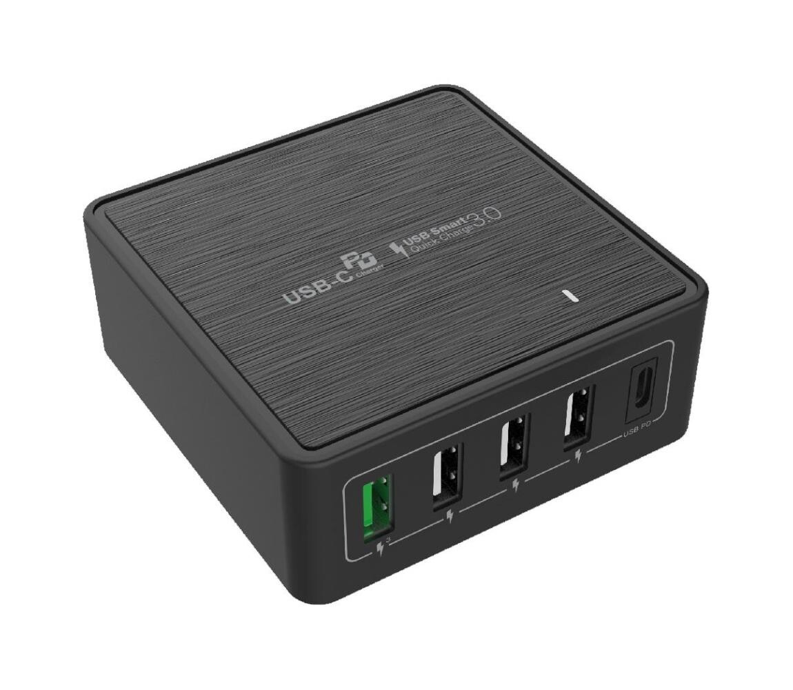 Winner Group Winner Group - Rychlonabíjecí adaptér 5xUSB-C Power Delivery 60W černá