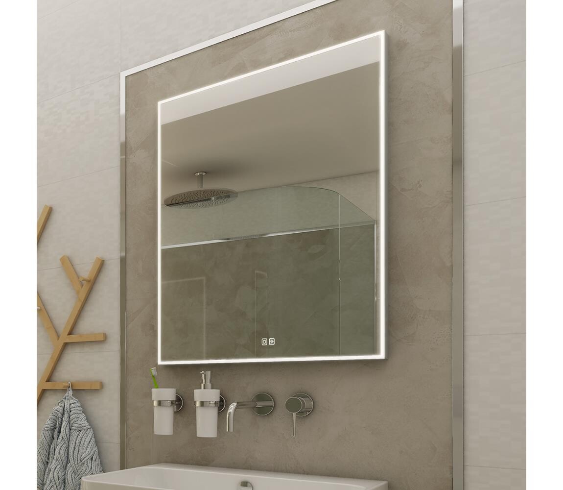 NIMCO NIMCO ZP 13001VX - LED Koupelnové podsvícené zrcadlo 3000-6500K 70x50 cm IP44