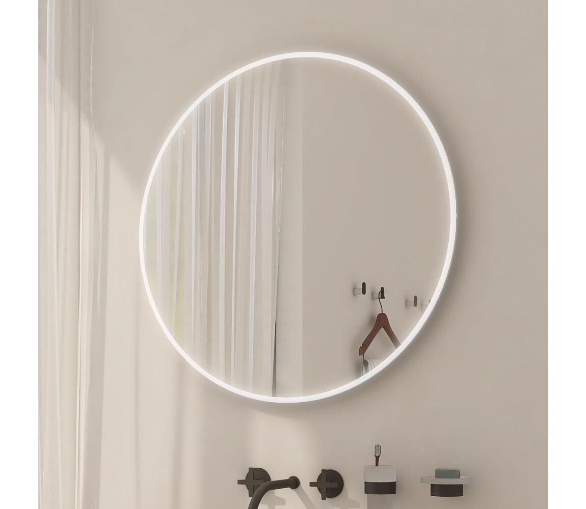 NIMCO NIMCO ZP 26000R - LED Koupelnové podsvícené zrcadlo 6500K pr. 60 cm IP44