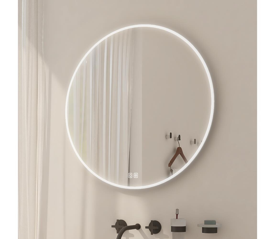 NIMCO NIMCO ZP 26000RVX - LED Koupelnové podsvícené zrcadlo 3000-6500K pr. 60 cm IP44