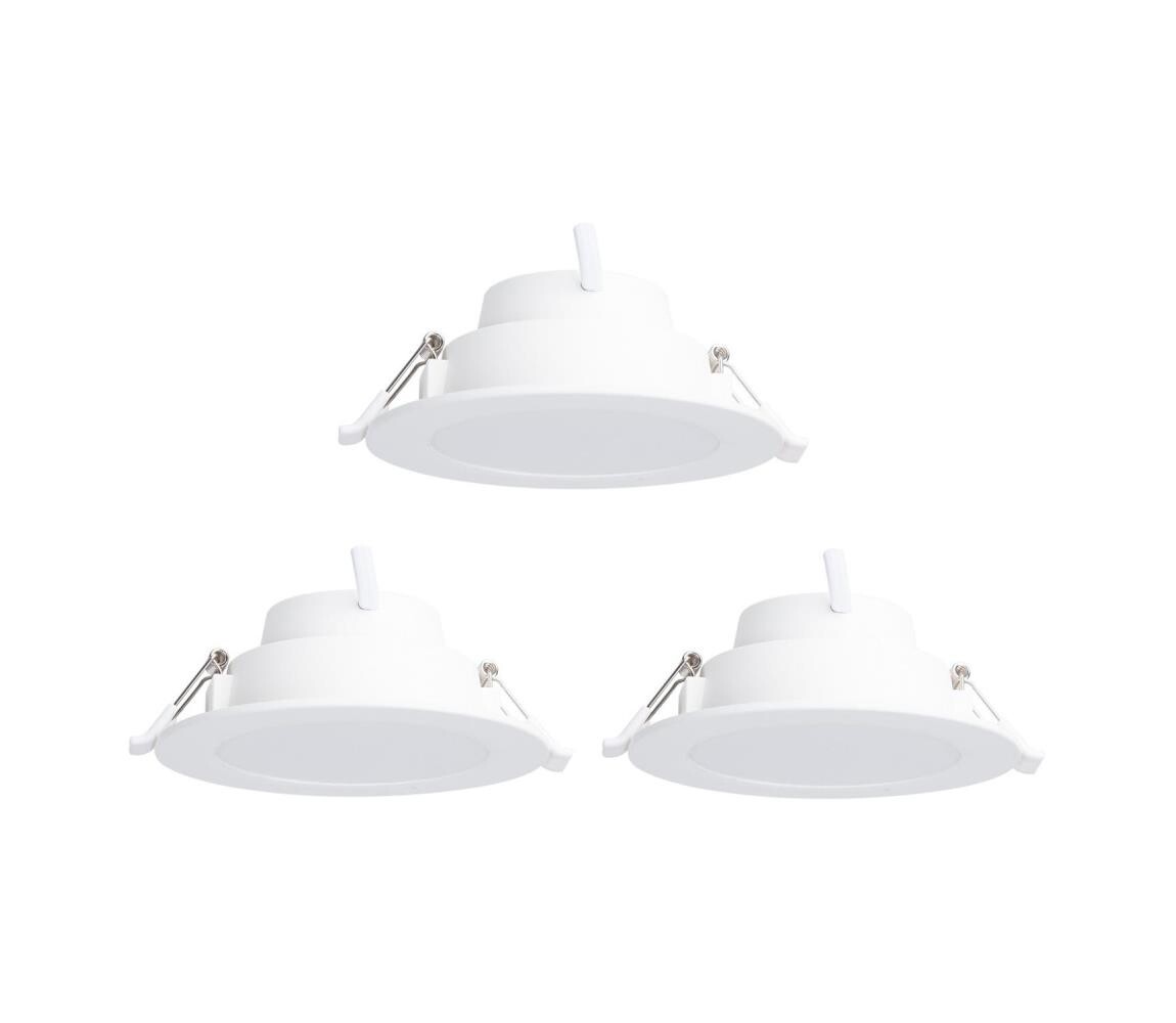 B.V. -SADA 3xLED RGB Stm. podhl. svítidlo MESH 6W/230V 2700K-6500K pr.11,5cm