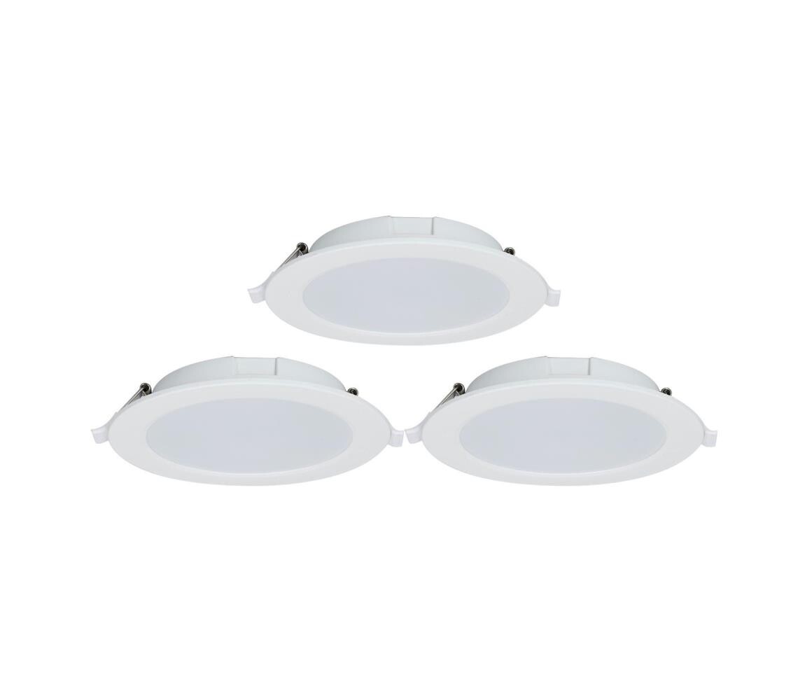 B.V. -SADA 3x LED Stm. podhl. svítidlo MESH 9W/230V 2700K-6500K pr. 14,5 cm
