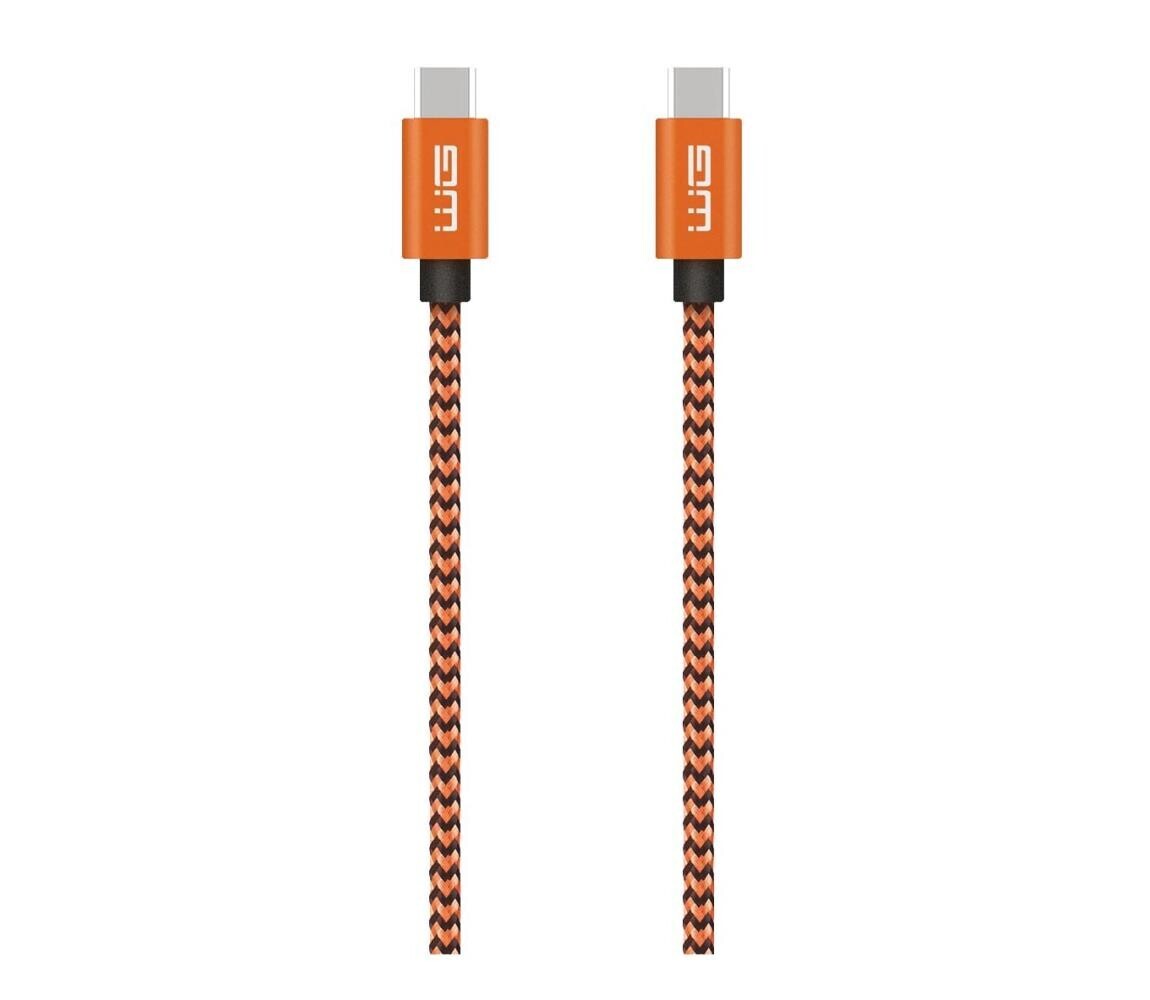Winner Group Winner Group - USB kabel USB-C / USB-C 60W 1m oranžová