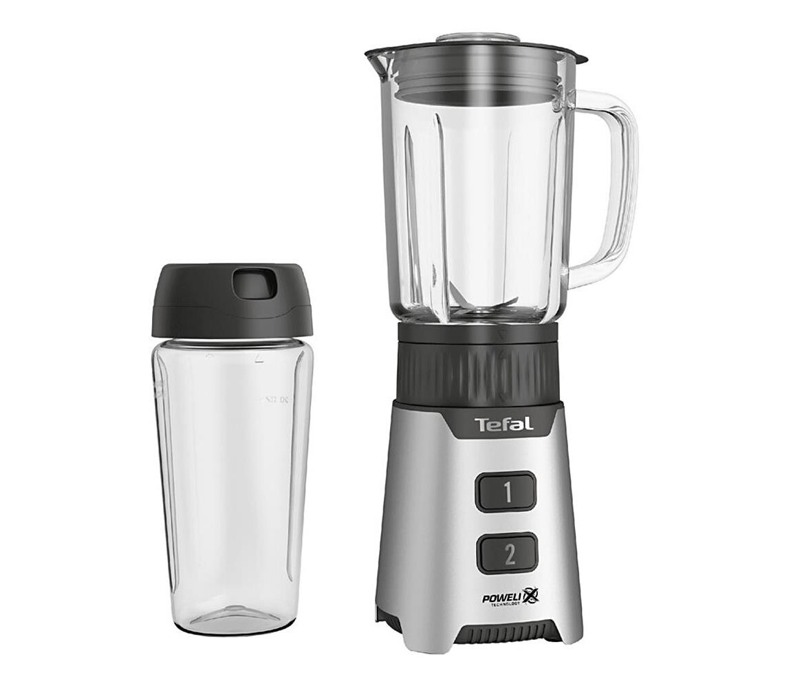 Tefal Tefal - Stolní mixér BLENDFORCE 400W/230V nerez/černá