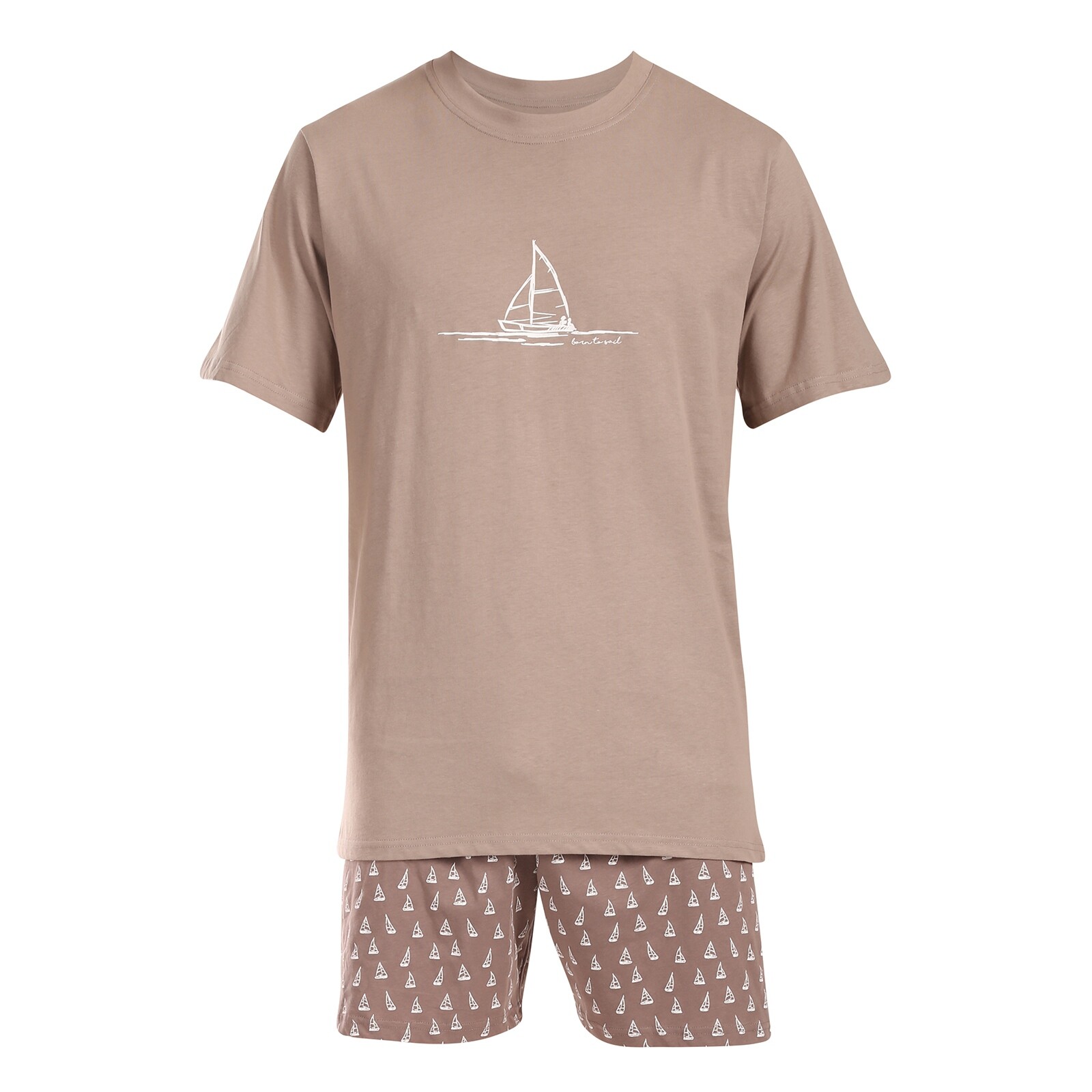 Pánské pyžamo Gino vícebarevné (79172-LGHLGB) 4XL