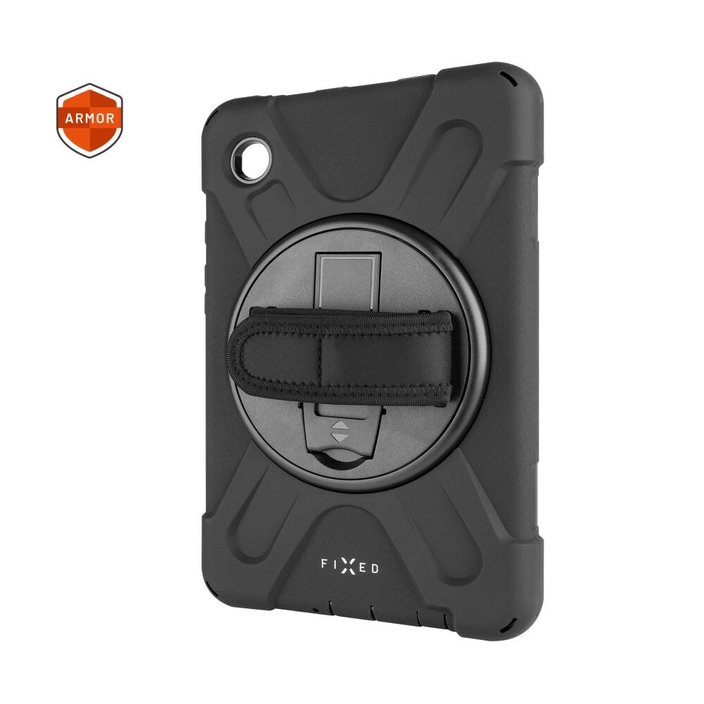 Odolné pouzdro se stojánkem FIXED Rugged Tab Case pro Samsung Galaxy Tab A9, černé