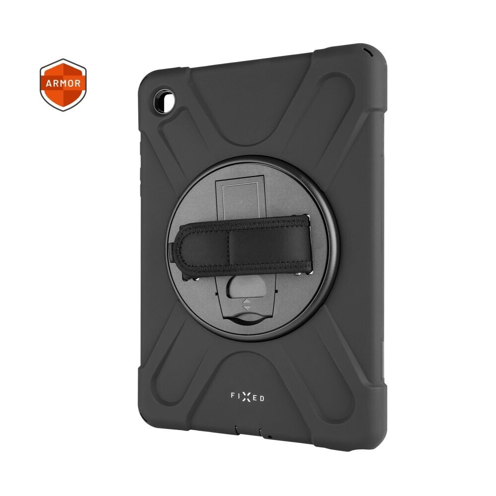 Odolné pouzdro se stojánkem FIXED Rugged Tab Case pro Samsung Galaxy Tab A9+, černé