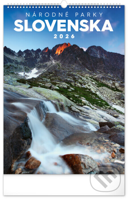 NOTIQUE Nástenný kalendár Národné parky Slovenska 2026 - Notique