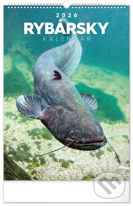 NOTIQUE Nástenný kalendár Rybársky 2026 - Notique