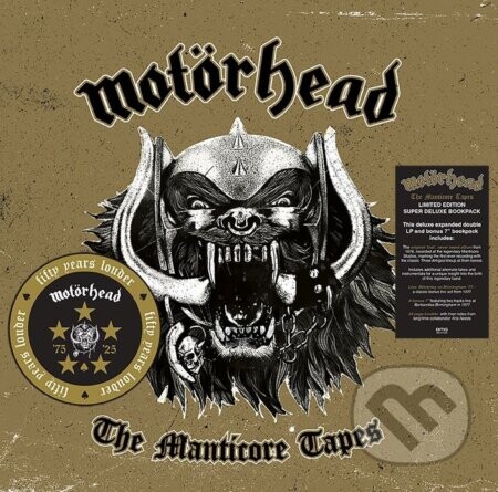Motorhead:  The Manticore Tapes Dlx. LP - Motorhead