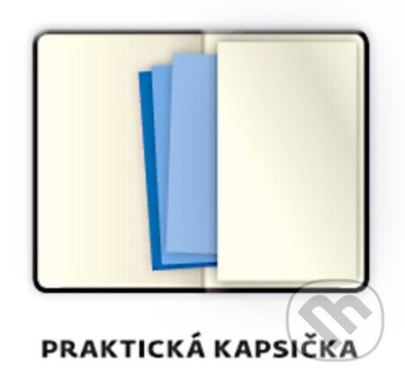 Týdenní diář 2026 B6 Flexies tmavě modrý s poutkem - Helma