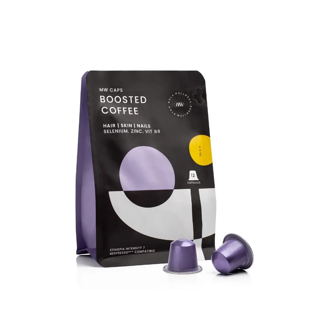 MDLA Wellness Hair Skin Nail Brew Caps, 12 kapslí