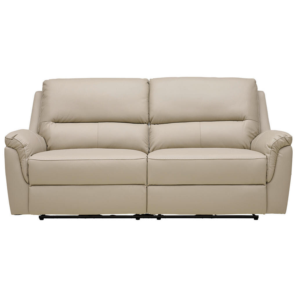 Cantus TŘÍMÍSTNÁ POHOVKA, světle šedá, pravá kůže