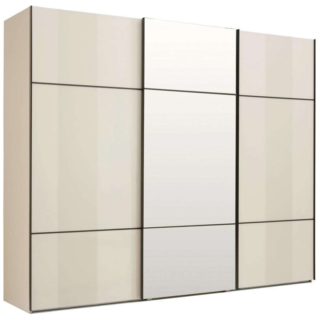 Novel SKŘÍŇ S POSOUVACÍMI DVEŘMI, šampaňská, 271/223/68 cm