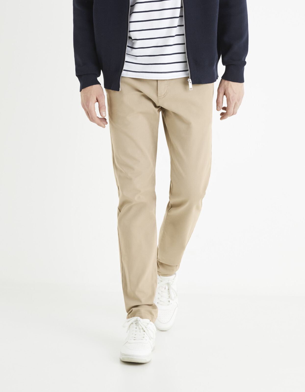 Celio Kalhoty chino slim bi-stretch - Pánské
