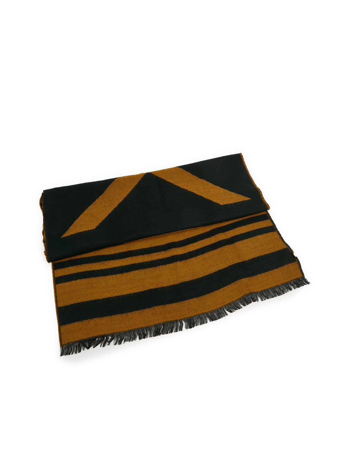 Orsay Černo-Hnědá dámská vzorovaná šála - Dámské