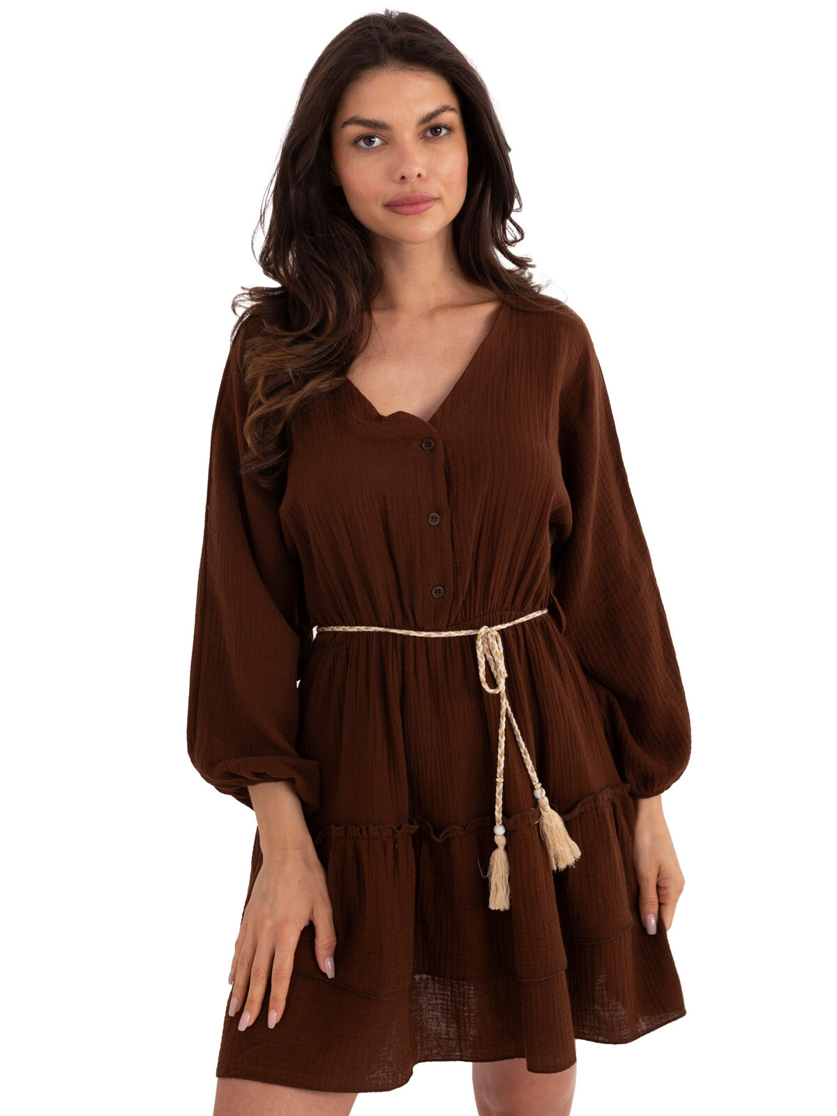 Dress-MI-SK-A5079.27-dark brown