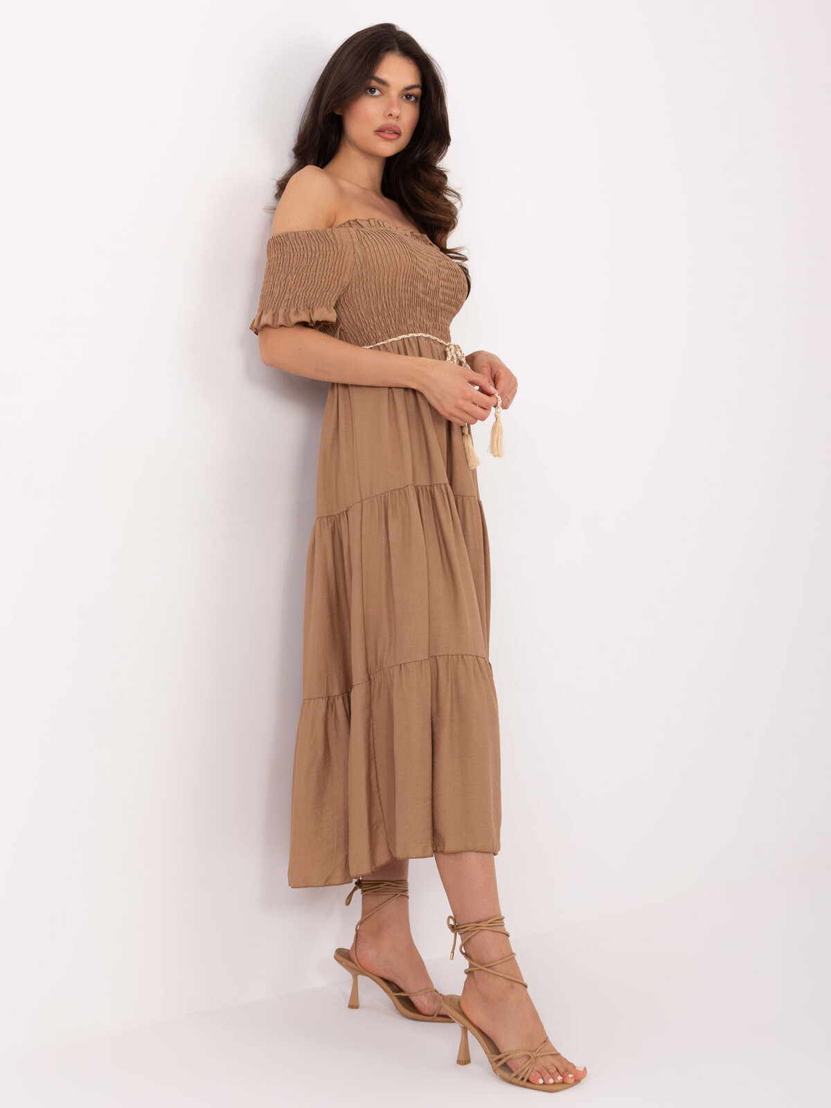 Dress-MI-SK-A2609.96-camel