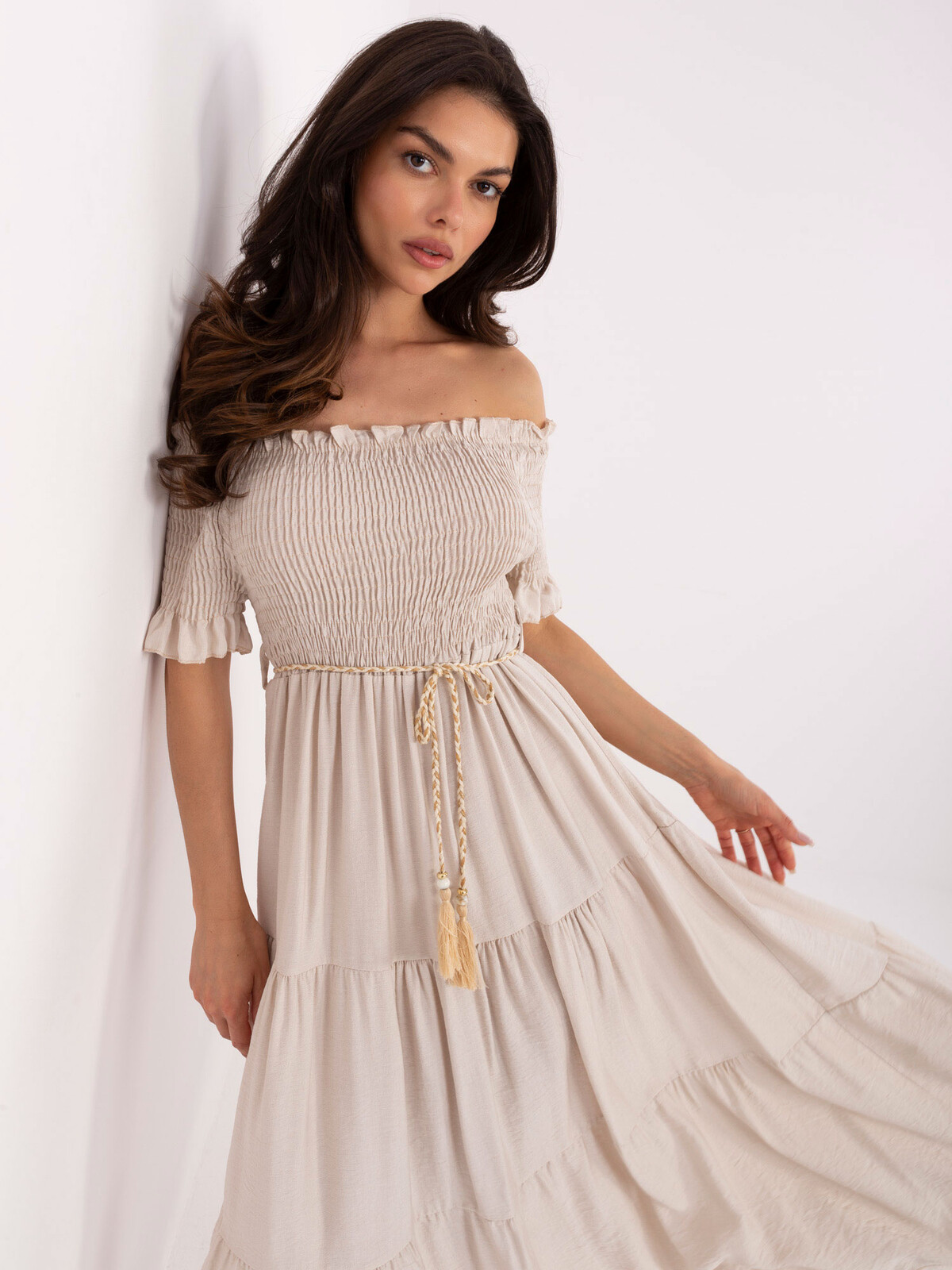 Dress-MI-SK-A2609.96-beige