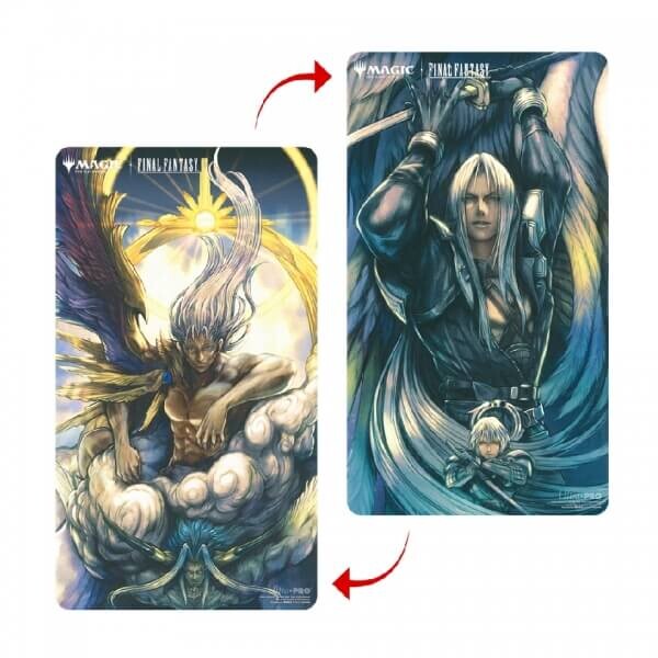 Oboustranná hrací podložka MTG Final Fantasy - Sephiroth, Fabled SOLDIER/Sephiroth, One-Winged Angel
