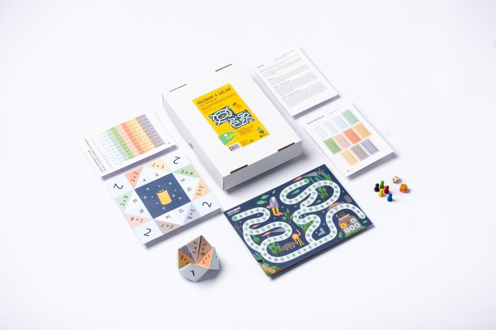 Poketo SK Poketo Násobení a dělení - sada pro procvičování