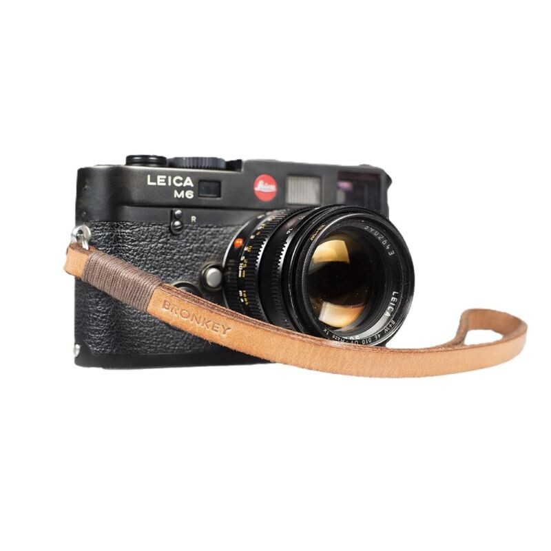 BRONKEY Tokyo #206 Tanned & Brown Leather Wrist Strap