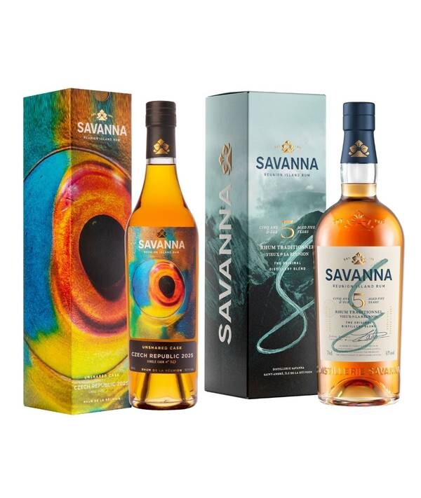 Savanna Set 5 Y.O. + Unshared Cask Czech Republic 2025