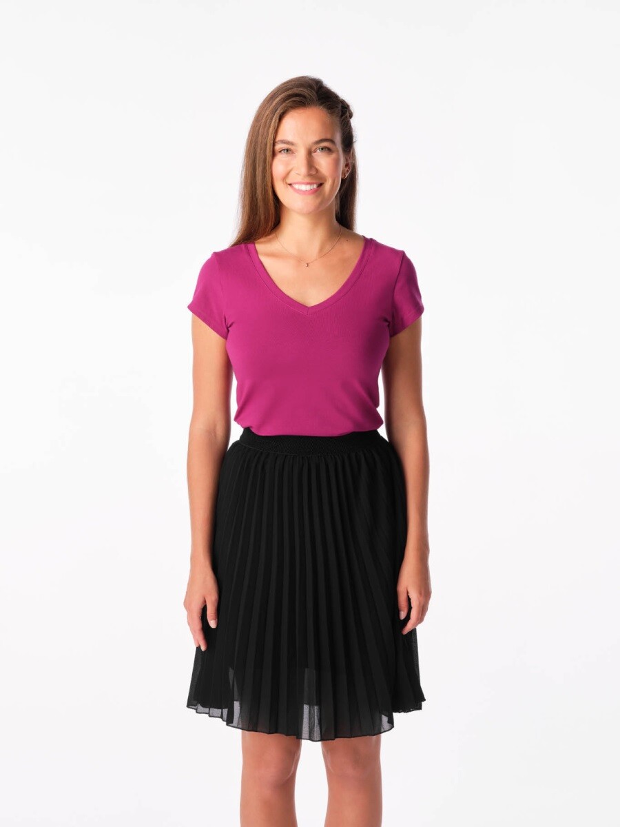 Dámské tričko cityzen florencia purpurová 44