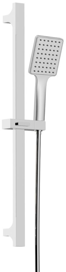 SAPHO Sprchová souprava hranatá, posuvný držák 680, chrom SC815