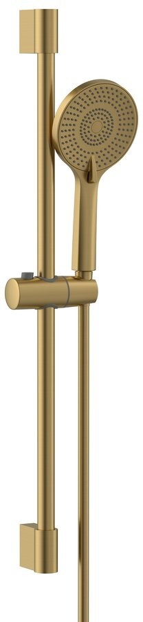 SAPHO Sprchová souprava, posuvný držák 708, zlato mat SC715GB
