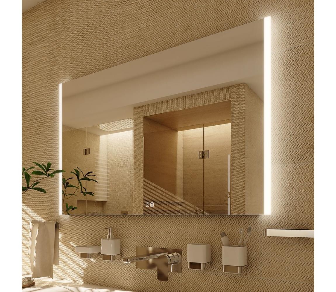 NIMCO NIMCO ZP 11003VX - LED Koupelnové podsvícené zrcadlo 3000-6500K 70x80 cm IP44