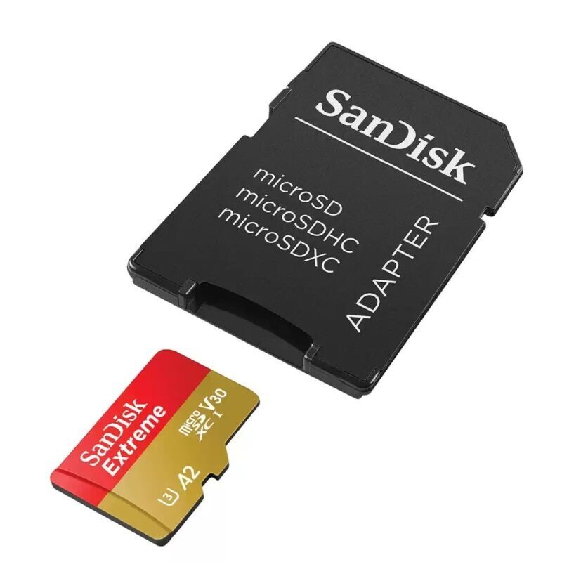 SanDisk Extreme 64GB microSD card
