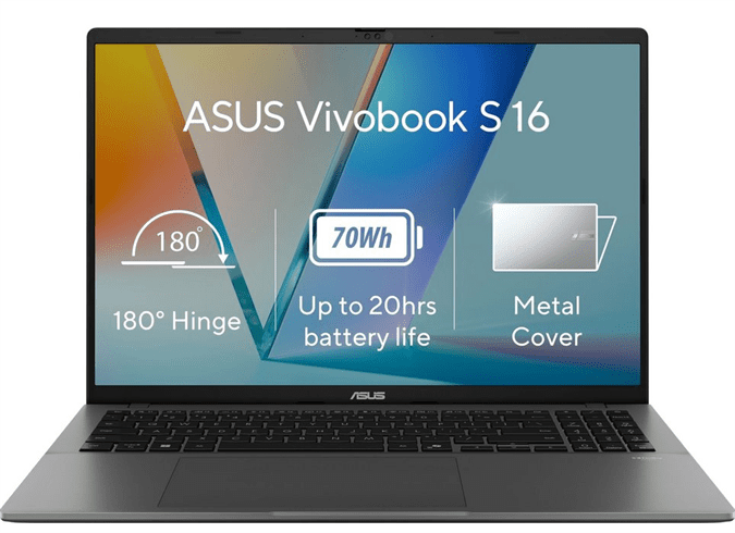 ASUS Vivobook S16/Core U5-225H/16GB/1TB SSD/16