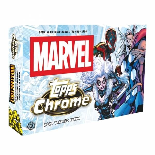 2025 Topps Marvel Comics Chrome - Hobby Box